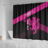 Custom Somerset Cricket Shower Curtain 150 Years of Anniversary - Wonder Print Shop
