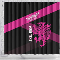 Custom Somerset Cricket Shower Curtain 150 Years of Anniversary - Wonder Print Shop