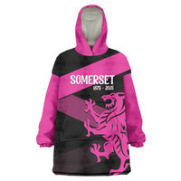 Custom Somerset Cricket Wearable Blanket Hoodie 150 Years of Anniversary - Wonder Print Shop