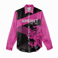 Custom Somerset Cricket Women Casual Shirt 150 Years of Anniversary - Wonder Print Shop