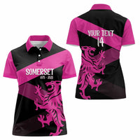 Custom Somerset Cricket Women Polo Shirt 150 Years of Anniversary - Wonder Print Shop