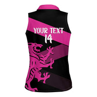 Custom Somerset Cricket Women Sleeveless Polo Shirt 150 Years of Anniversary - Wonder Print Shop