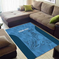 Custom St. Georges Cricket Area Rug Go Champions Sporty Style - Wonder Print Shop