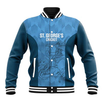 Custom St. Georges Cricket Baseball Jacket Go Champions Sporty Style - Wonder Print Shop