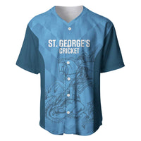 Custom St. Georges Cricket Baseball Jersey Go Champions Sporty Style - Wonder Print Shop
