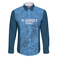 Custom St. Georges Cricket Family Matching Puletasi and Hawaiian Shirt Go Champions Sporty Style - Wonder Print Shop