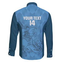 Custom St. Georges Cricket Family Matching Short Sleeve Bodycon Dress and Hawaiian Shirt Go Champions Sporty Style - Wonder Print Shop