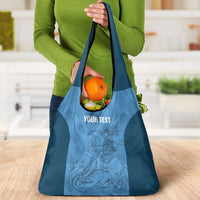 Custom St. Georges Cricket Grocery Bag Go Champions Sporty Style - Wonder Print Shop