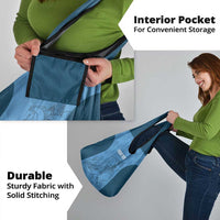 Custom St. Georges Cricket Grocery Bag Go Champions Sporty Style - Wonder Print Shop