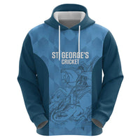 Custom St. Georges Cricket Hoodie Go Champions Sporty Style - Wonder Print Shop