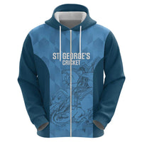 Custom St. Georges Cricket Hoodie Go Champions Sporty Style - Wonder Print Shop