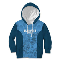 Custom St. Georges Cricket Kid Hoodie Go Champions Sporty Style - Wonder Print Shop