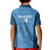Custom St. Georges Cricket Kid Polo Shirt Go Champions Sporty Style - Wonder Print Shop