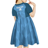 Custom St. Georges Cricket Kid Short Sleeve Dress Go Champions Sporty Style - Wonder Print Shop