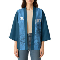 Custom St. Georges Cricket Kimono Go Champions Sporty Style - Wonder Print Shop