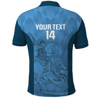 Custom St. Georges Cricket Polo Shirt Go Champions Sporty Style - Wonder Print Shop