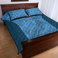 Custom St. Georges Cricket Quilt Bed Set Go Champions Sporty Style - Wonder Print Shop