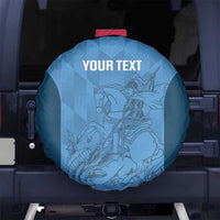 Custom St. Georges Cricket Spare Tire Cover Go Champions Sporty Style - Wonder Print Shop