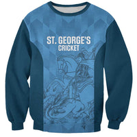 Custom St. Georges Cricket Sweatshirt Go Champions Sporty Style - Wonder Print Shop
