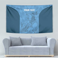 Custom St. Georges Cricket Tapestry Go Champions Sporty Style - Wonder Print Shop