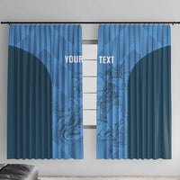 Custom St. Georges Cricket Window Curtain Go Champions Sporty Style - Wonder Print Shop