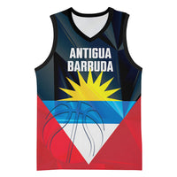 Antigua and Barbuda Basketball Custom Basketball Jersey Flag Sporty Style