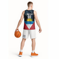 Antigua and Barbuda Basketball Custom Basketball Jersey Flag Sporty Style