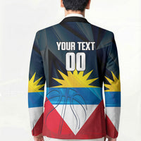 Antigua and Barbuda Basketball Custom Blazer Flag Sporty Style