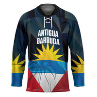 Antigua and Barbuda Basketball Custom Hockey Jersey Flag Sporty Style