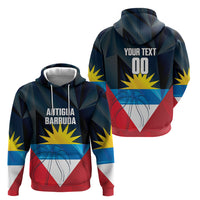 Antigua and Barbuda Basketball Custom Hoodie Flag Sporty Style