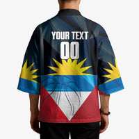 Antigua and Barbuda Basketball Custom Kimono Flag Sporty Style