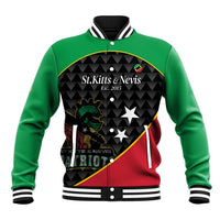 St Kitts and Nevis Cricket Custom Baseball Jacket 10th Anniversary Go Champions Patriots - Wonder Print Shop