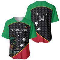 St Kitts and Nevis Cricket Custom Baseball Jersey 10th Anniversary Go Champions Patriots - Wonder Print Shop