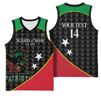 St Kitts and Nevis Cricket Custom Basketball Jersey 10th Anniversary Go Champions Patriots - Wonder Print Shop