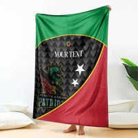 St Kitts and Nevis Cricket Custom Blanket 10th Anniversary Go Champions Patriots - Wonder Print Shop