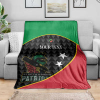 St Kitts and Nevis Cricket Custom Blanket 10th Anniversary Go Champions Patriots - Wonder Print Shop