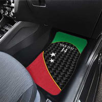 St Kitts and Nevis Cricket Custom Car Mats 10th Anniversary Go Champions Patriots - Wonder Print Shop