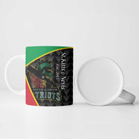 St Kitts and Nevis Cricket Custom Ceramic Mug 10th Anniversary Go Champions Patriots - Wonder Print Shop