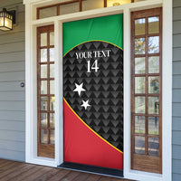 St Kitts and Nevis Cricket Custom Door Cover 10th Anniversary Go Champions Patriots - Wonder Print Shop