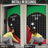 St Kitts and Nevis Cricket Custom Door Cover 10th Anniversary Go Champions Patriots - Wonder Print Shop