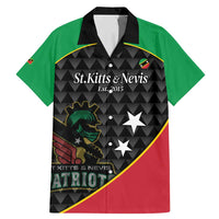 St Kitts and Nevis Cricket Custom Family Matching Mermaid Dress and Hawaiian Shirt 10th Anniversary Go Champions Patriots - Wonder Print Shop