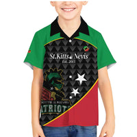 St Kitts and Nevis Cricket Custom Family Matching Mermaid Dress and Hawaiian Shirt 10th Anniversary Go Champions Patriots - Wonder Print Shop