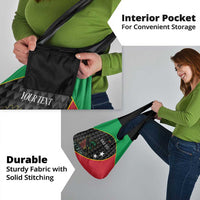 St Kitts and Nevis Cricket Custom Grocery Bag 10th Anniversary Go Champions Patriots - Wonder Print Shop