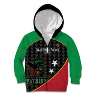 St Kitts and Nevis Cricket Custom Kid Hoodie 10th Anniversary Go Champions Patriots - Wonder Print Shop