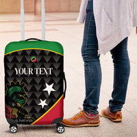 St Kitts and Nevis Cricket Custom Luggage Cover 10th Anniversary Go Champions Patriots - Wonder Print Shop