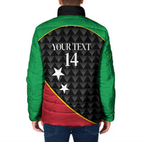 St Kitts and Nevis Cricket Custom Padded Jacket 10th Anniversary Go Champions Patriots - Wonder Print Shop