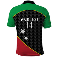 St Kitts and Nevis Cricket Custom Polo Shirt 10th Anniversary Go Champions Patriots - Wonder Print Shop