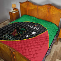 St Kitts and Nevis Cricket Custom Quilt 10th Anniversary Go Champions Patriots - Wonder Print Shop