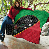 St Kitts and Nevis Cricket Custom Quilt 10th Anniversary Go Champions Patriots - Wonder Print Shop
