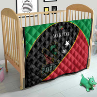 St Kitts and Nevis Cricket Custom Quilt 10th Anniversary Go Champions Patriots - Wonder Print Shop